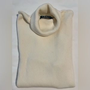 Ralph Lauren, ribbed, turtleneck, size medium